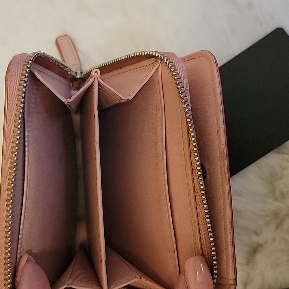 MCM Blush Pink Leather Wallet - Picture 5 of 10